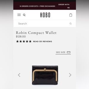 Hobo Robin Compact Wallet
